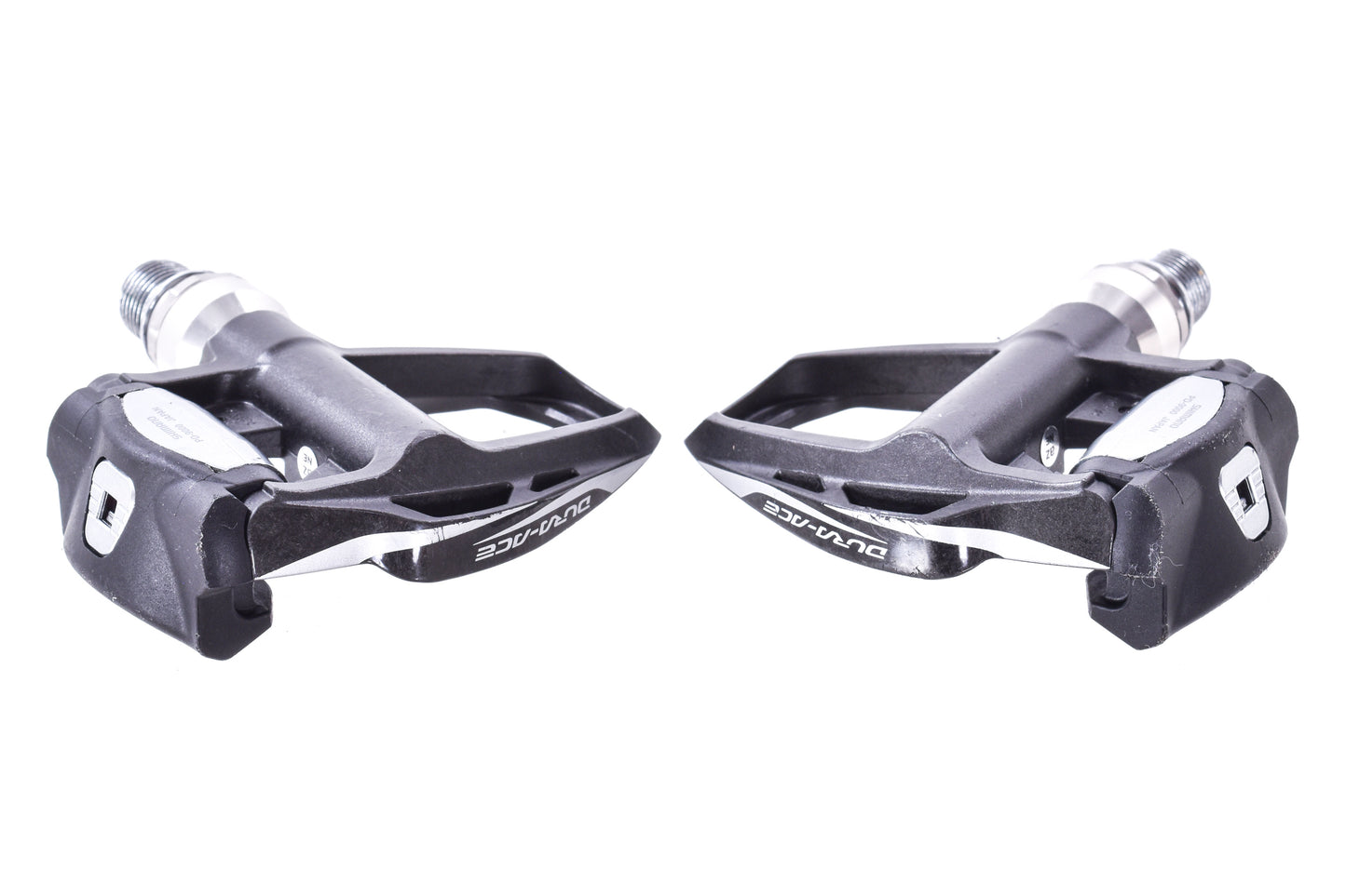 USED Shimano Dura-Ace PD-9000 SPD-SL Pedals w/ Cleats Road TT Triathlon Bike