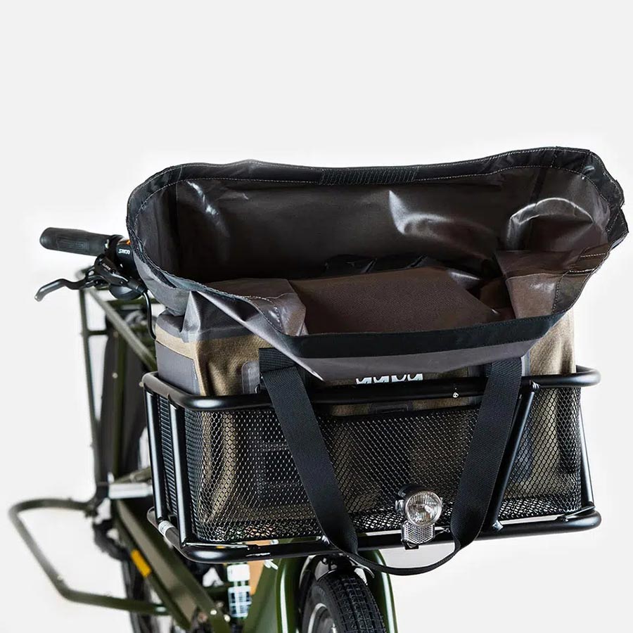 NEW Yuba Grab & Go Bag - Roll Top Front Bag For FastRack and Bread Basket