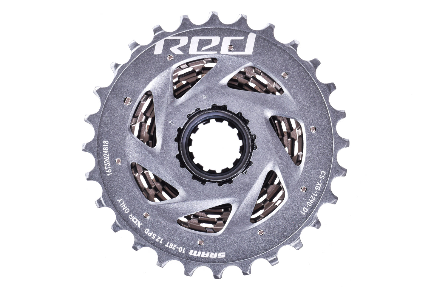 NEW Take Off SRAM Red AXS Cassette 10-28T XG-1290 D1 XDR Freehub Silver Road