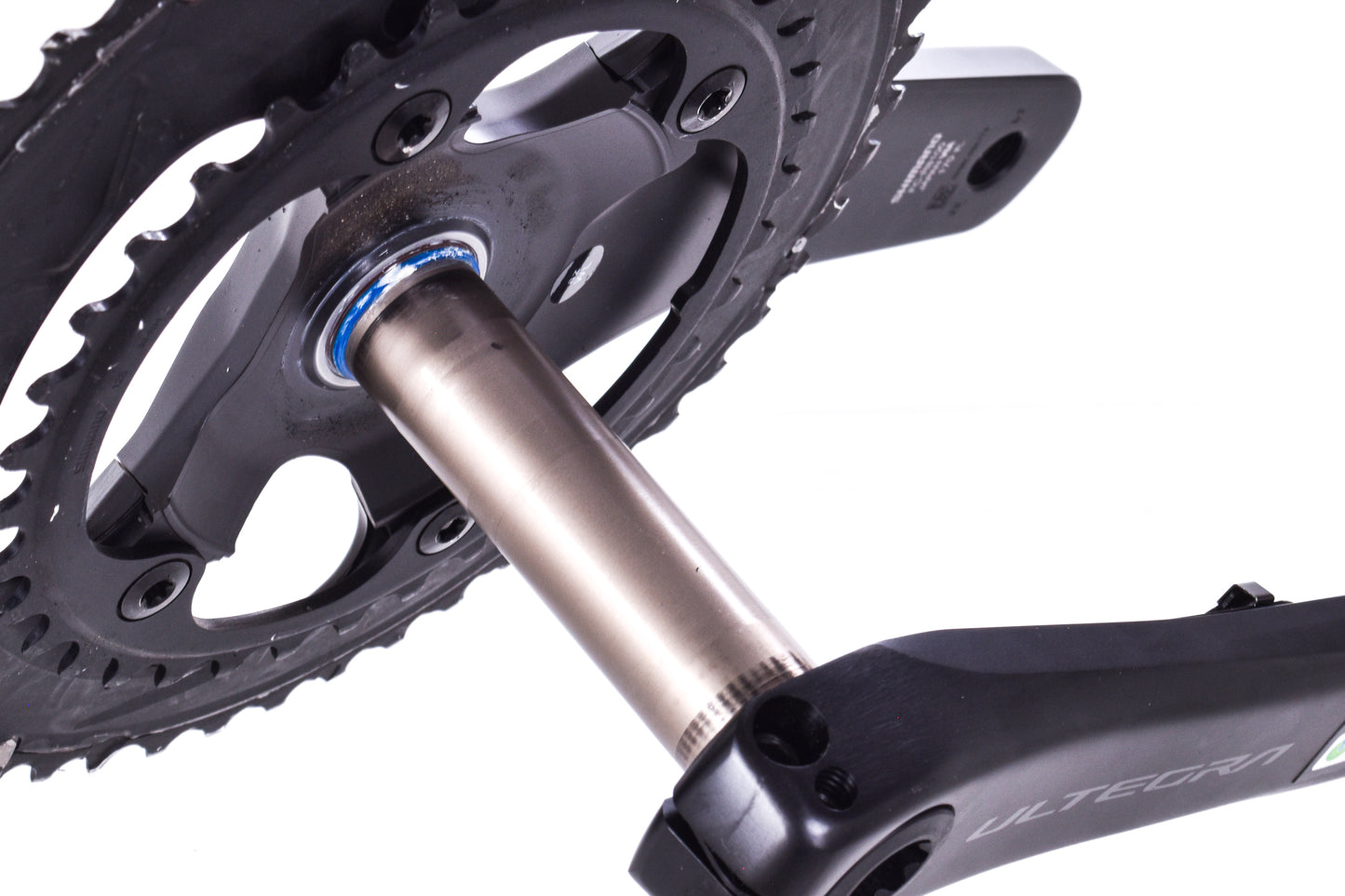 USED Shimano Ultegra FC-R8100 Crankset 52/36t 170mm w/left side 4iiii Precision 3+ Power Meter