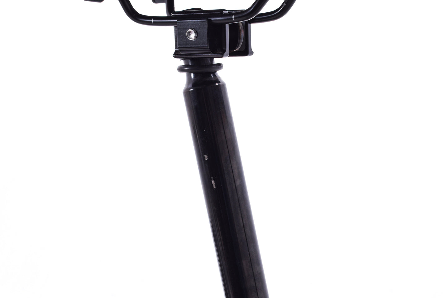 USED Brompton G Line 8 Speed Small Folding Bike 20" Wheels Gravel Tires Disc Brakes Traildust White