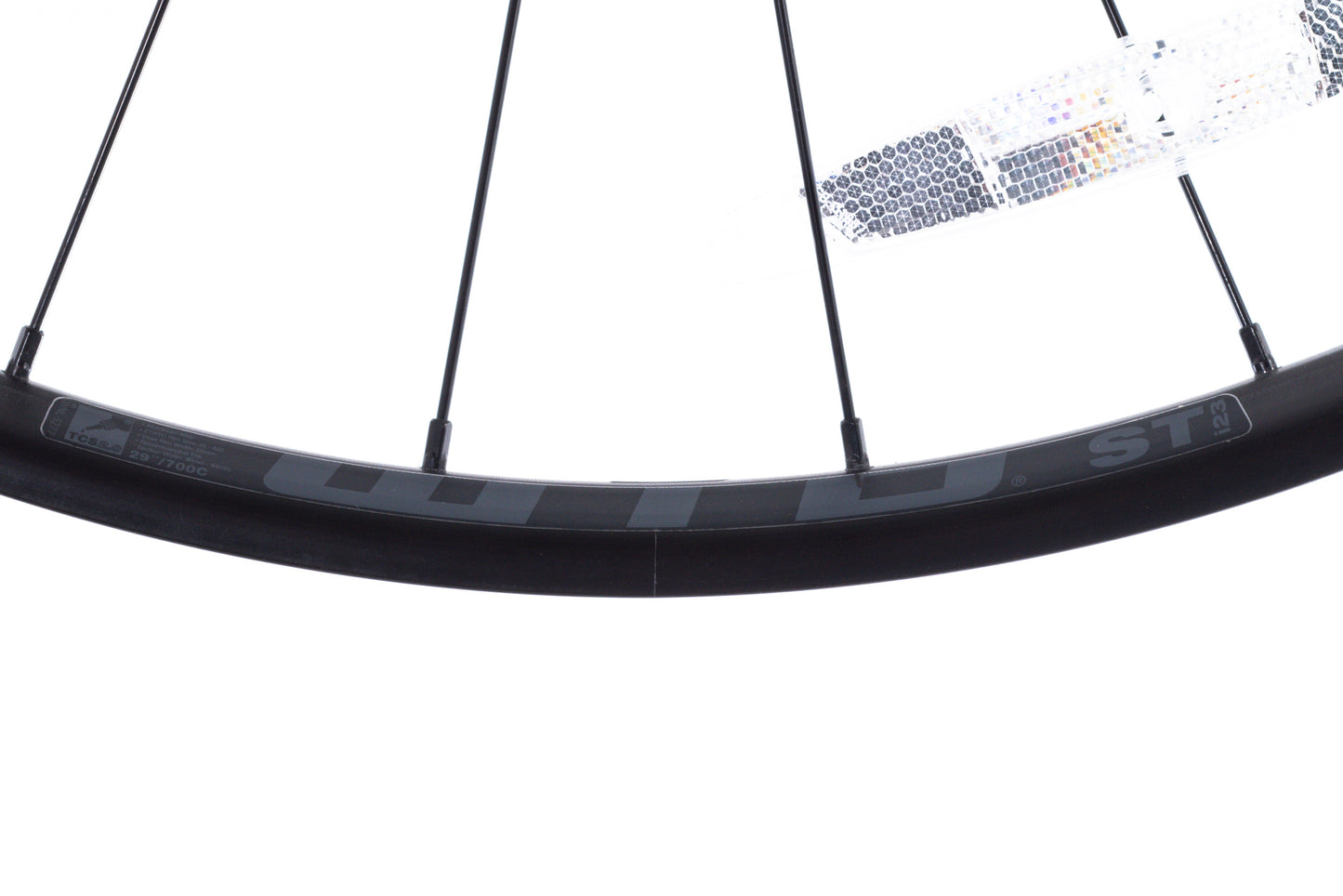 USED WTB ST i23 700C Alloy Wheelset 700C CL Disc 100x12mm Thru Axle Shimano HG All-Road/Gravel Tubeless