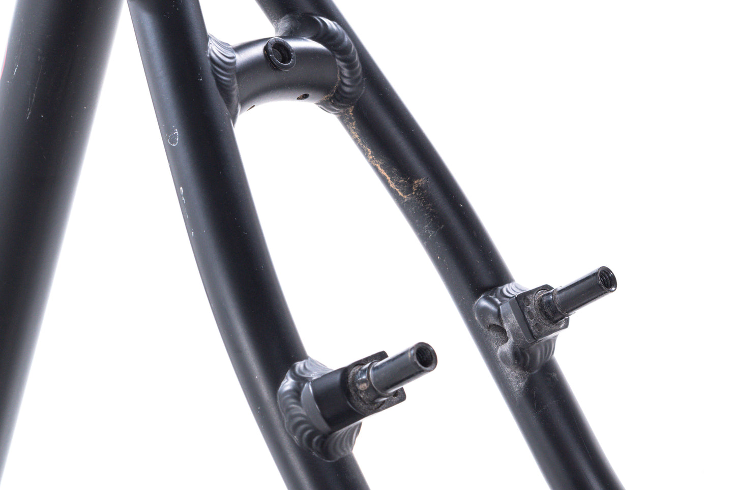 USED Redline Conquest SS 48cm Single Speed R6 Double Butted Aluminum Cyclocross Gravel Frame Black