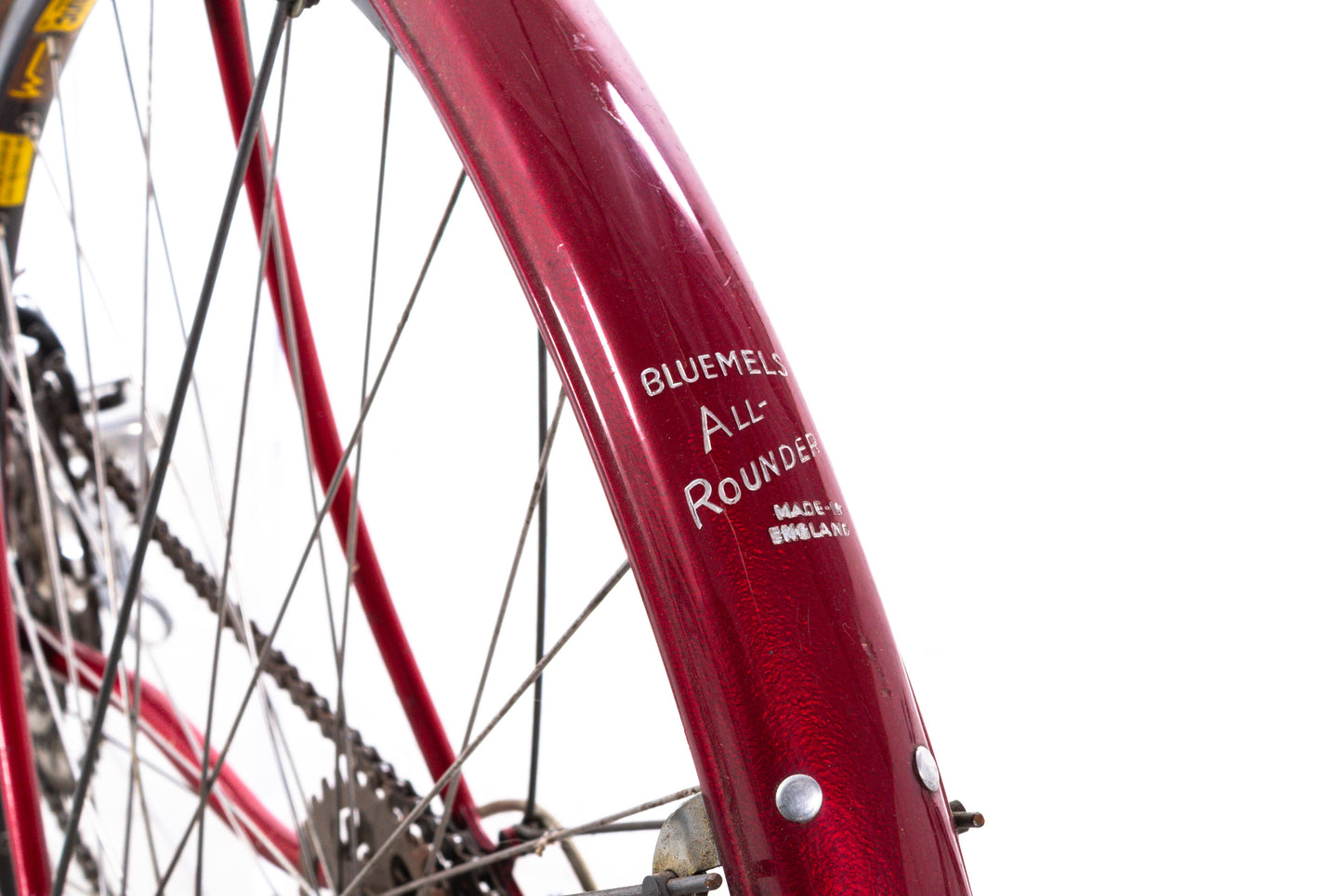 USED AS IS Vintage 1954 Hetchins Mecum Mark I 23-1/4" Vibrant Stay Touring Bike w/ Fenders
