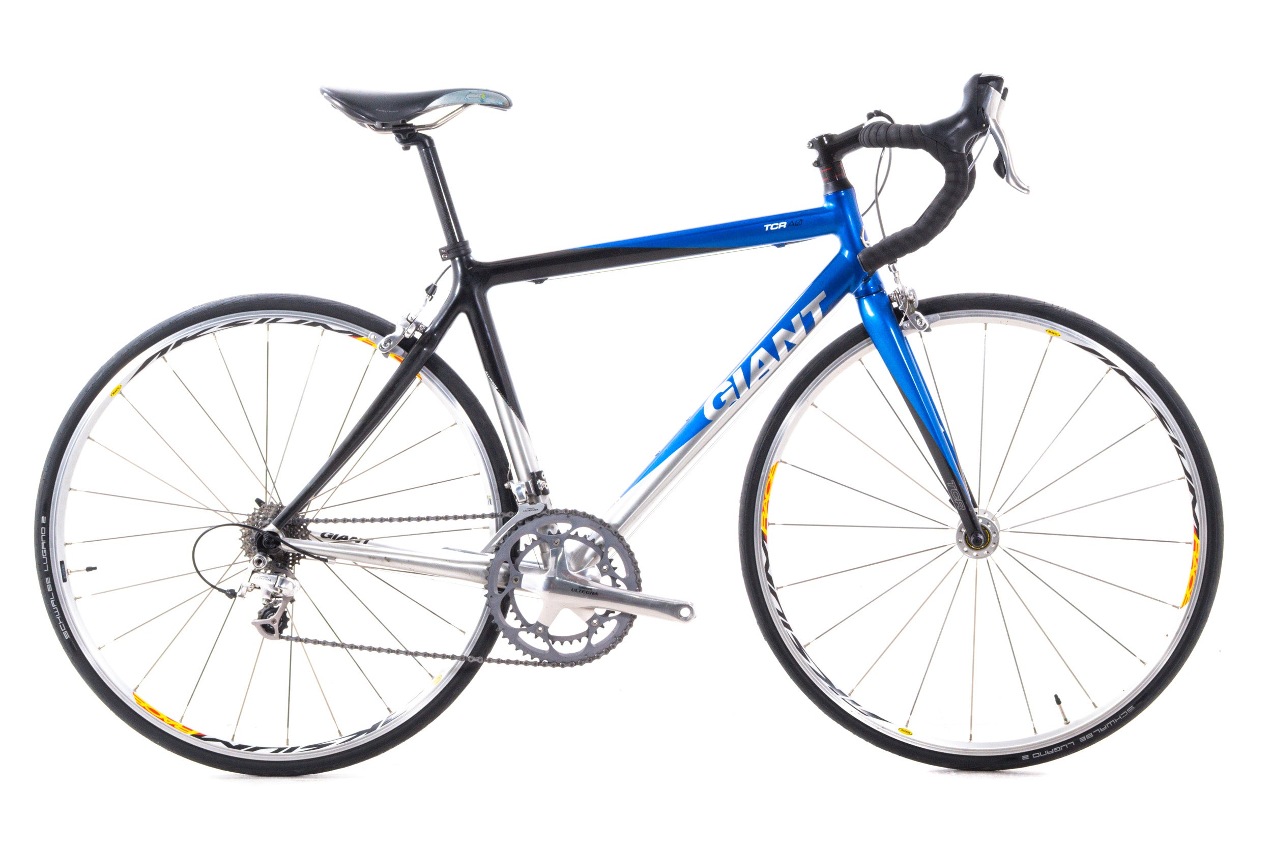 USED 2007 Giant TCR A0 Medium Aluminum/Carbon Road Bike Shimano Ultegr