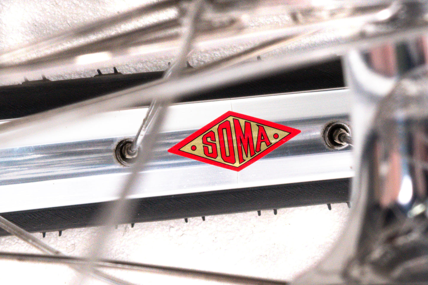 USED Velo Orange Polyvalent Low Kicker XL Steel Touring Bike 650b 3x9 speed Paul Klamper Disc Brake Steve Potts Metallic Glacier Blue