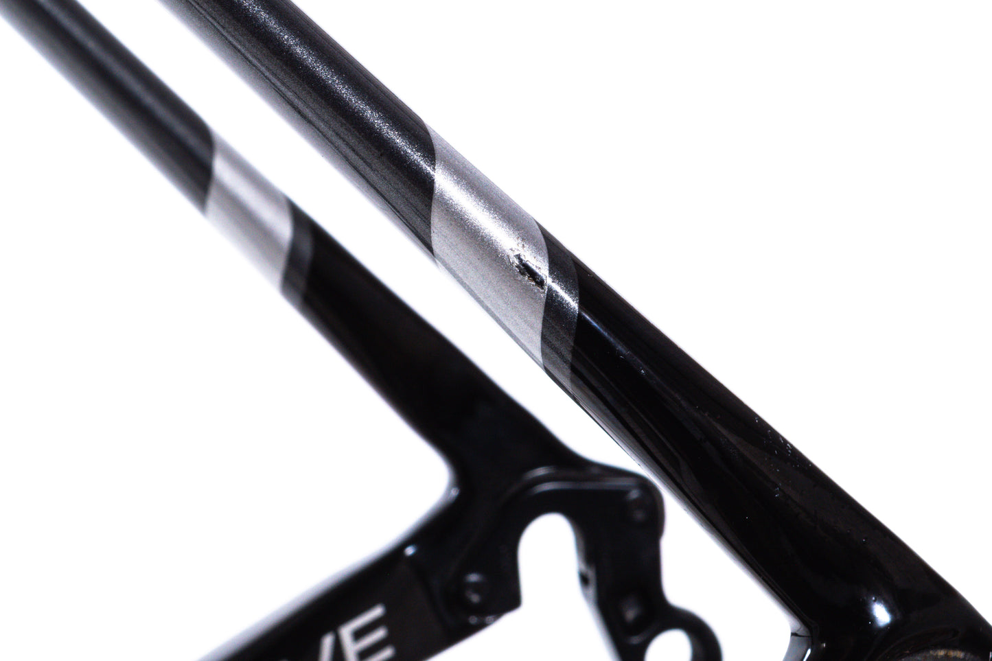 USED 2014 Cannondale SuperSix Evo 3 52cm Carbon Road Bike Frameset Rim Brake Black
