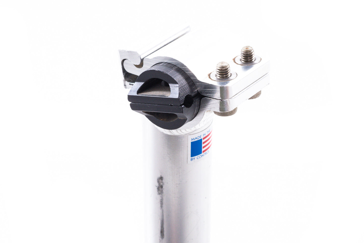 USED ControlTech USA AL 31.6mm 250mm Length Seatpost Silver Setback