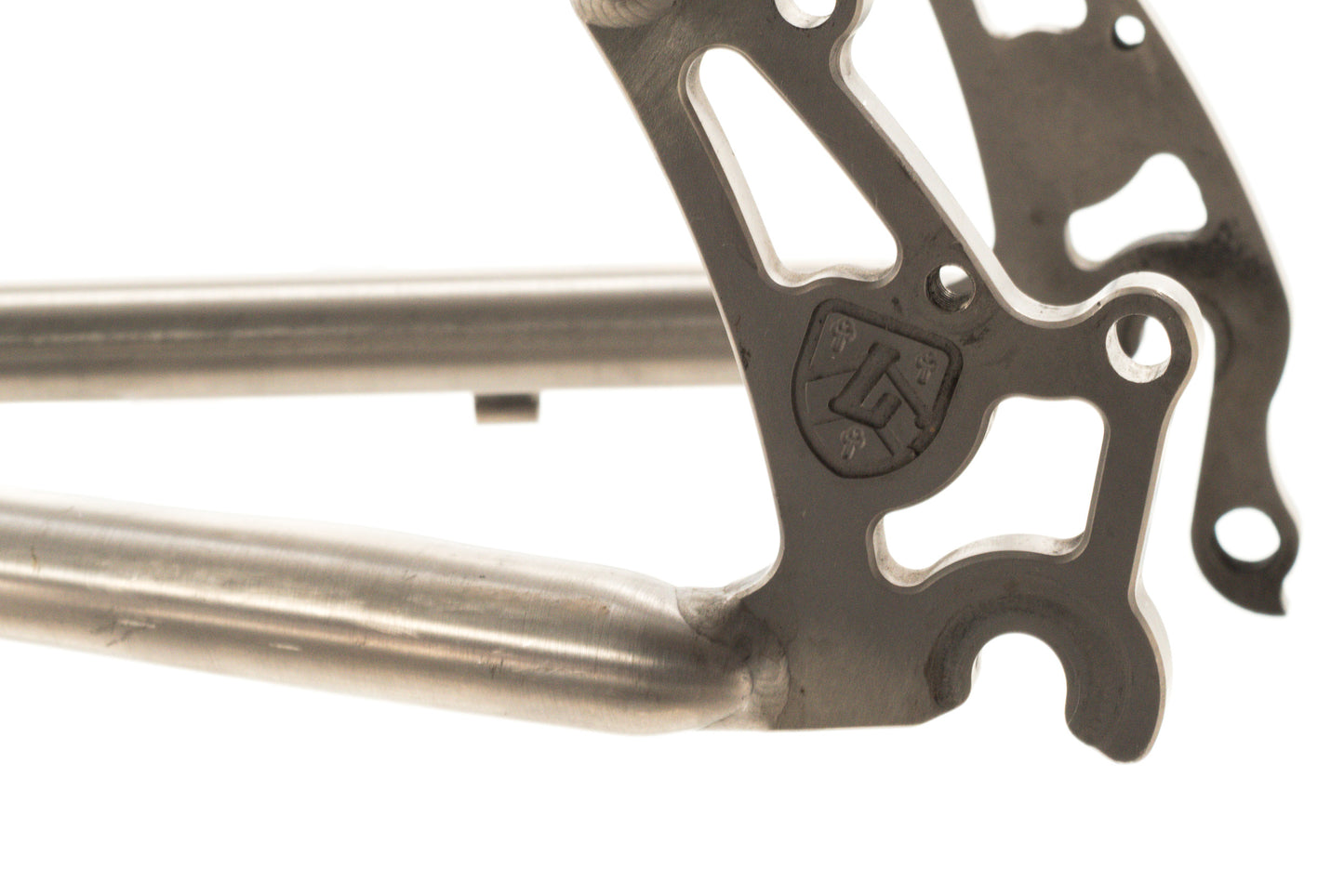 USED Litespeed Small Titanium Cyclocross Gravel Frame Cantilever/V-/Disc Brake QR