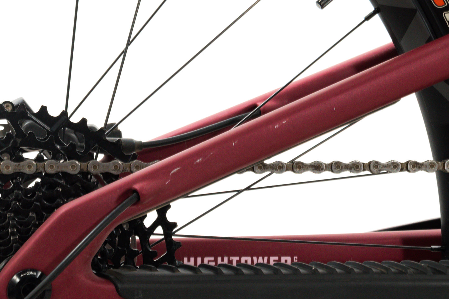 USED 2024 Santa Cruz Hightower C Medium Carbon Full Suspension 29" Mountain Bike SRAM NX Eagle 1x12