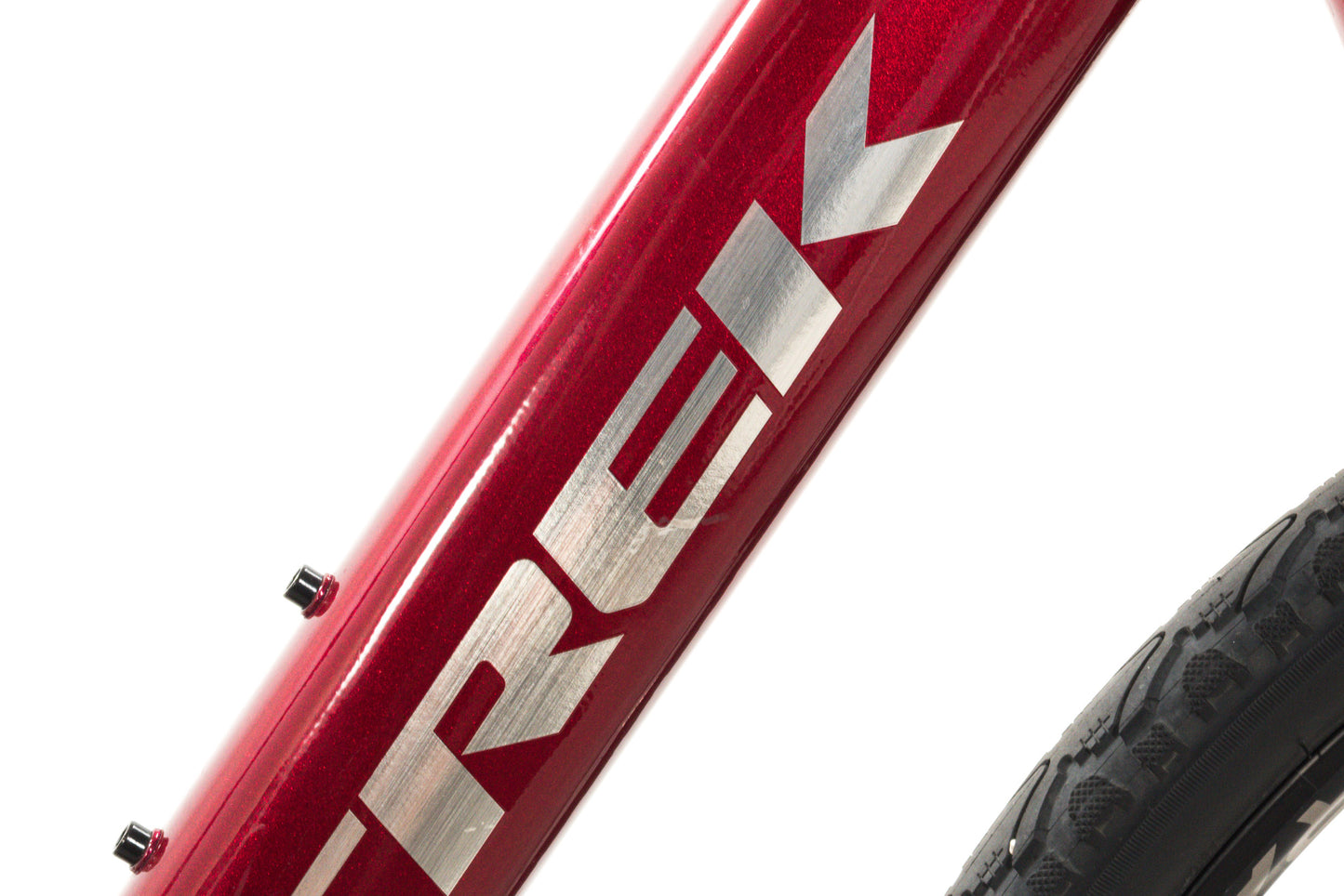 USED 2021 Trek Verve 2 Disc Step Thru X-Large Hybrid Bike Shimano 3x8 Red