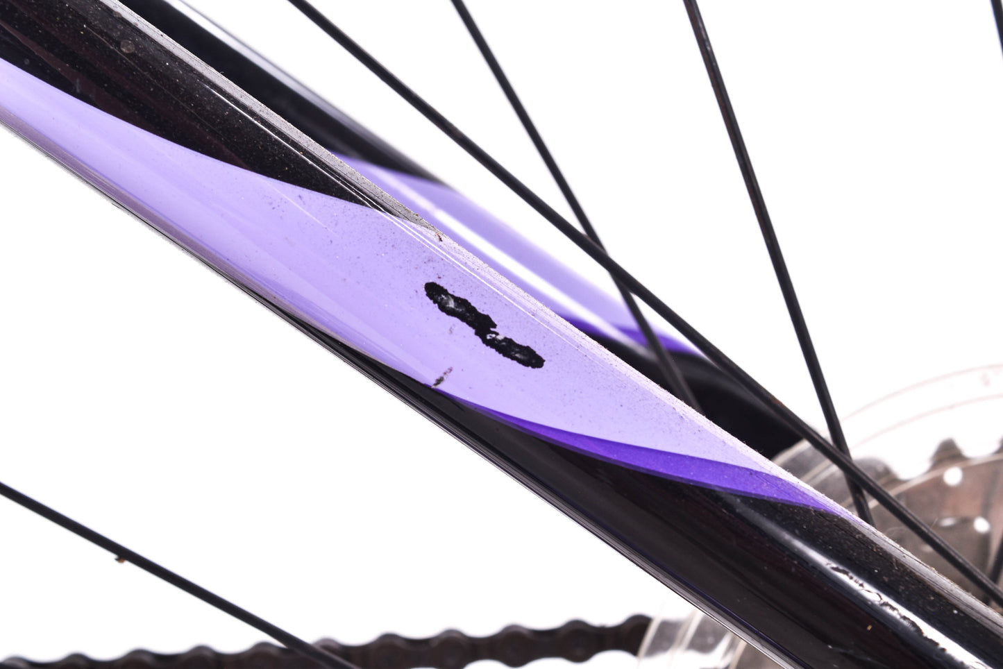 USED Giant Liv Escape Hybrid Bike Small Black/Purple 3x8 speed