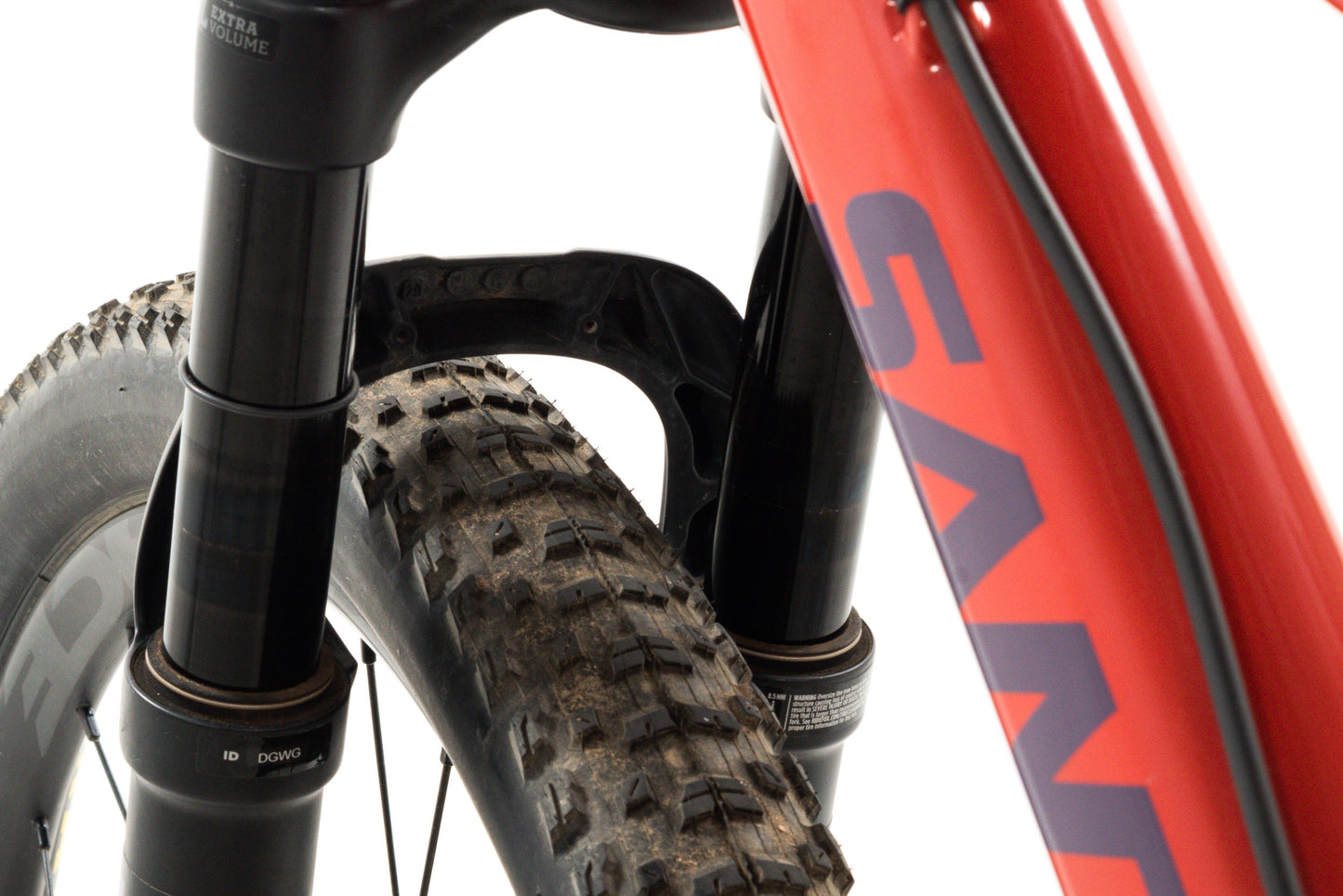 USED 2020 Santa Cruz Blur Carbon S Large Full Suspension Mountain Bike SRAM GX Eagle 1x12 Speed 29" Red