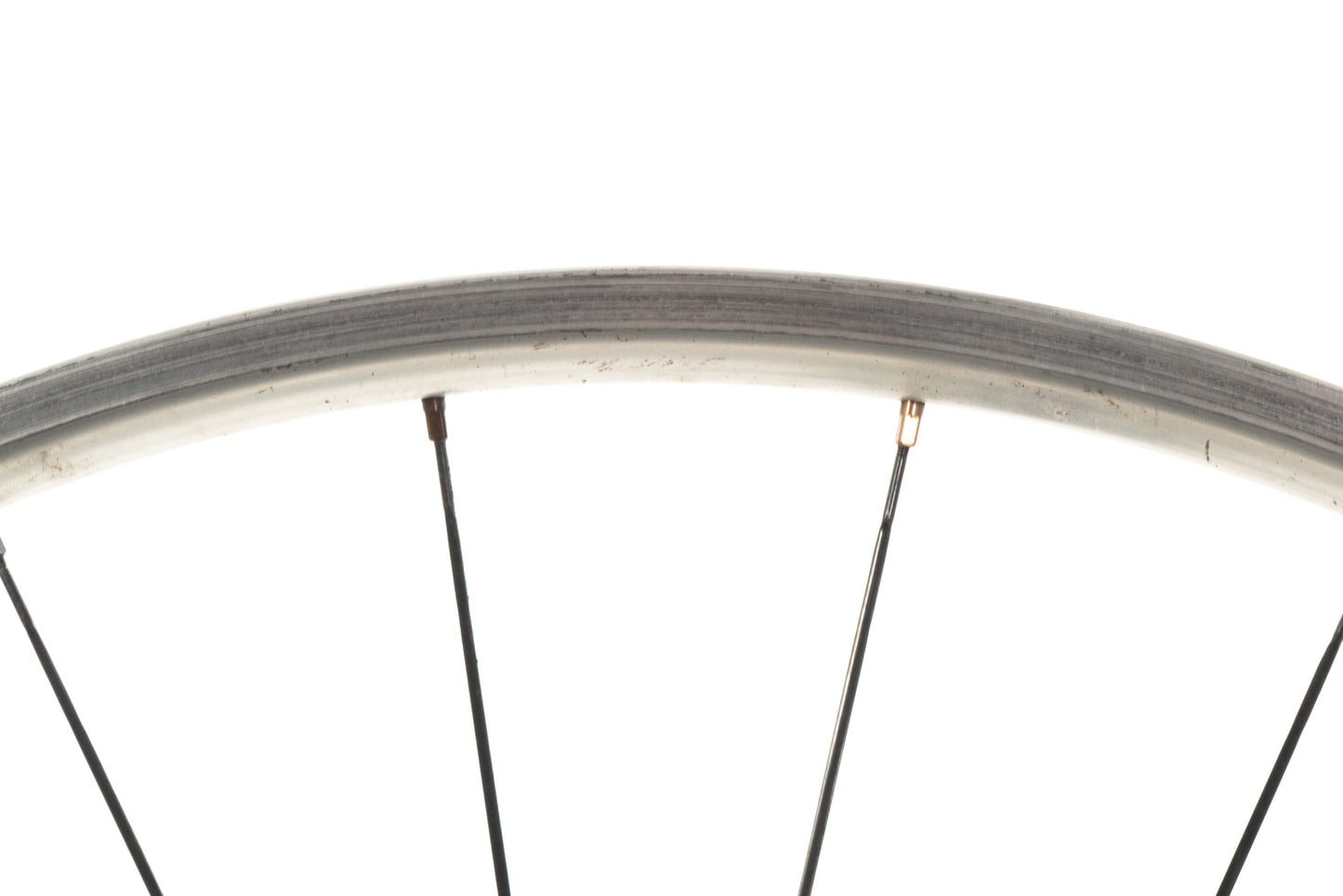 USED Real Design Ultra Sphere 700C Road Wheelset 10 Speed Rim Brake QR 1365g Silver