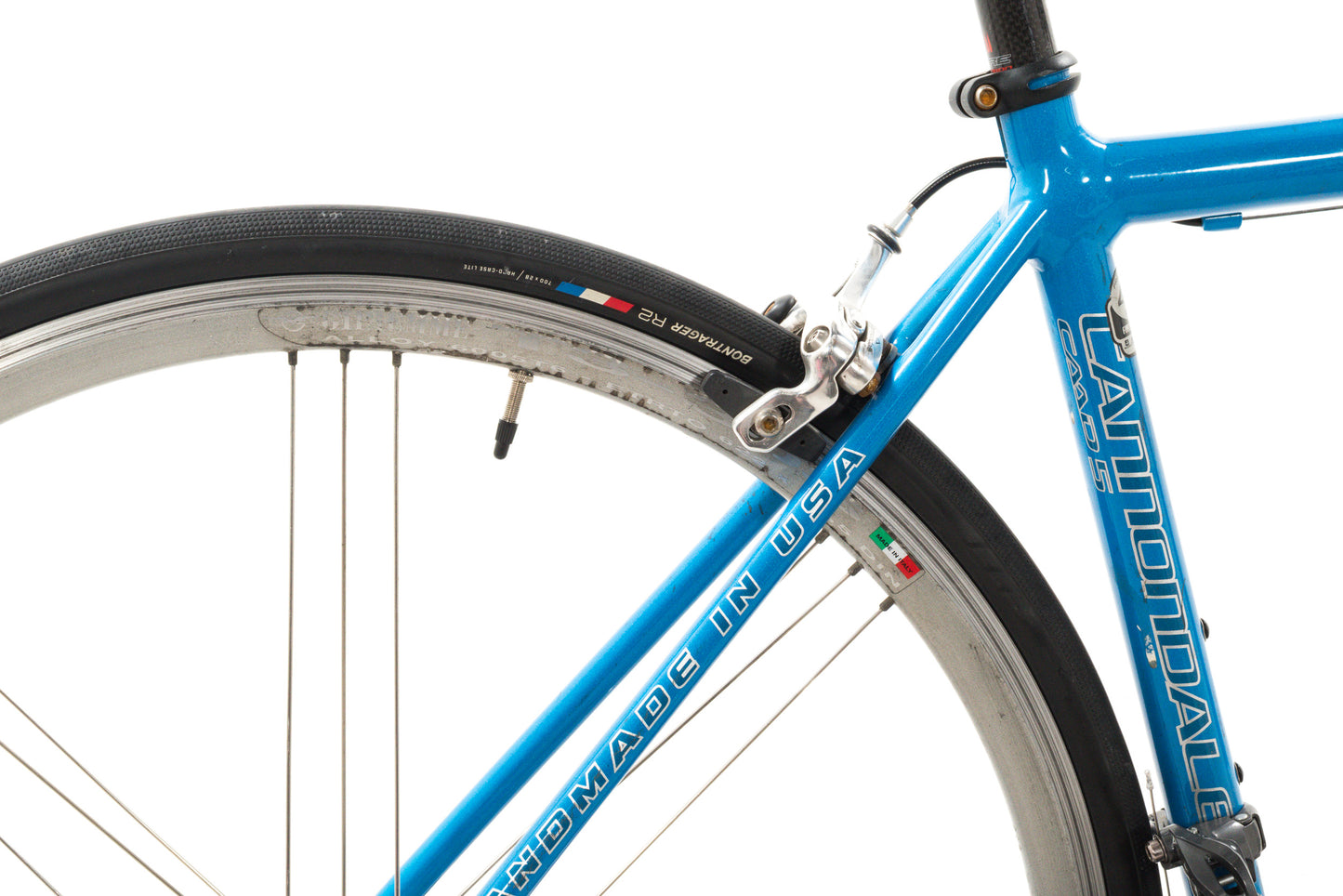 USED Cannondale CAAD4 R500 47cm Aluminum Road Bike Shimano 3x9 speed Blue