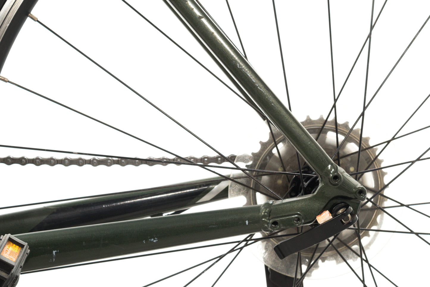 USED 2022 Giant Escape Large Aluminum Hybrid Bike Shimano 3x7 Green