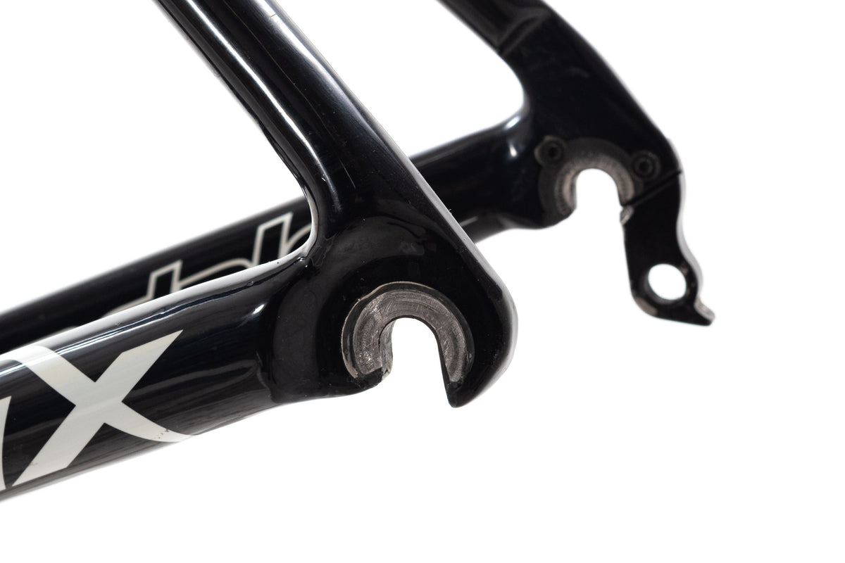 USED 2010 Cannondale SuperSix 52cm Carbon Road Frame Rim Brake Quick Release Black/White