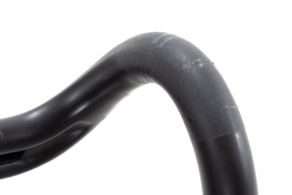 USED Black Inc 40cm Carbon Drop Road Handlebar 31.8mm Clamp 125mm Drop 80mm Reach