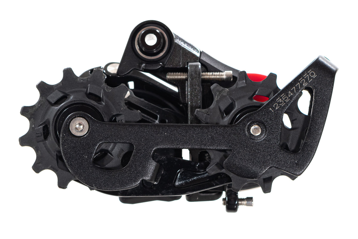USED SRAM Force AXS D2 Rear Derailleur 2x12 speed, Medium Cage, 36t Max, Iridescent Black