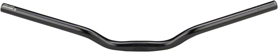 NEW Dimension 25.4 Urban Cruiser Bar, 618mm Wide, 45mm Rise, 24 degree Sweep, Black - Around the Cycle