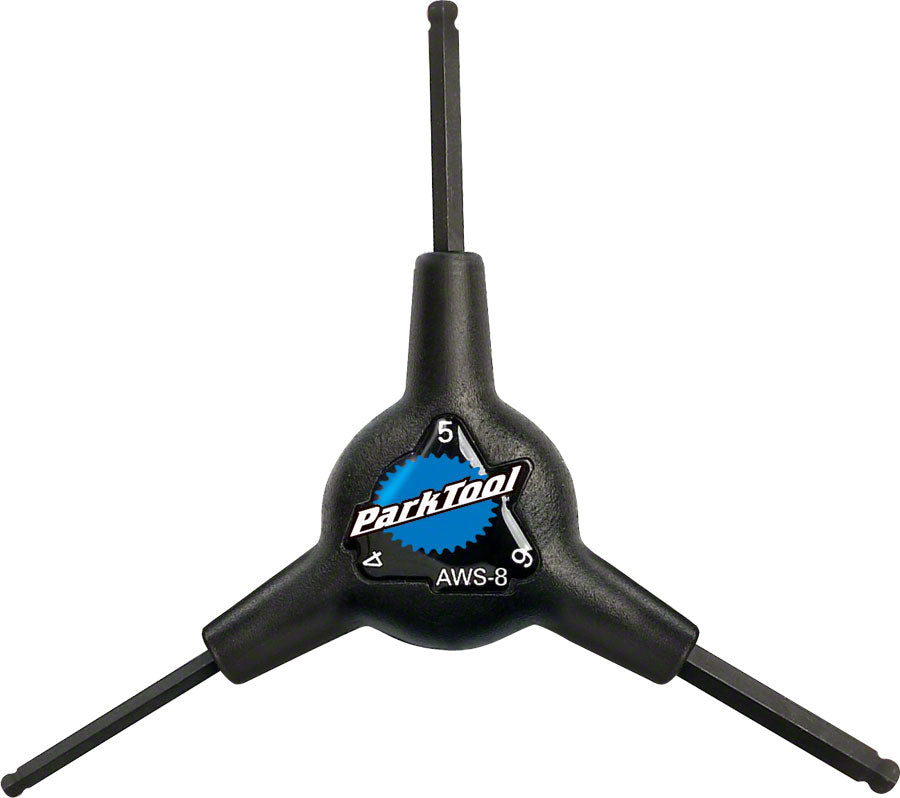 NEW Park Tool AWS-8 Y Hex Ball Wrench 4, 5, 6mm - Around the Cycle