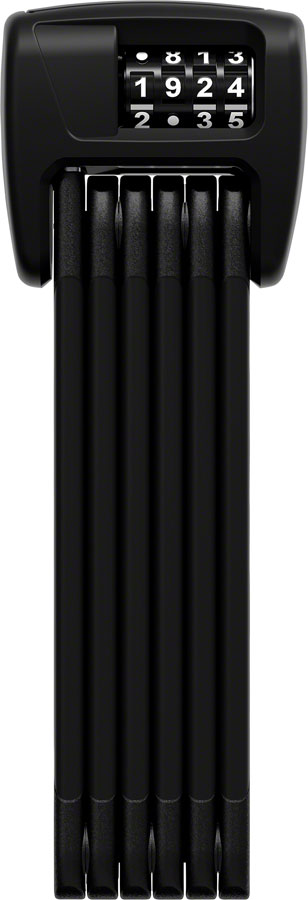 NEW Abus Bordo 6000C Folding Lock - Combination, 3'/90cm, with Saddlefix Bracket and Raincap