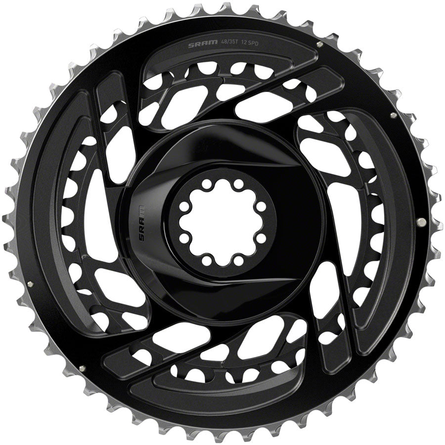 NEW SRAM Force 2x Chainring Kit - 48/35t, 2x12-Speed, 8-Bolt, Direct Mount, Black, D2 - Around the Cycle