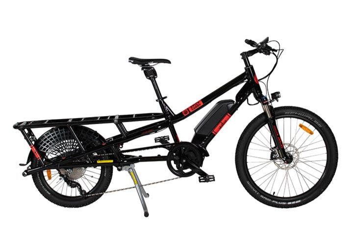 NEW Yuba Spicy Curry AT All Terrain Long-Tail Cargo eBike