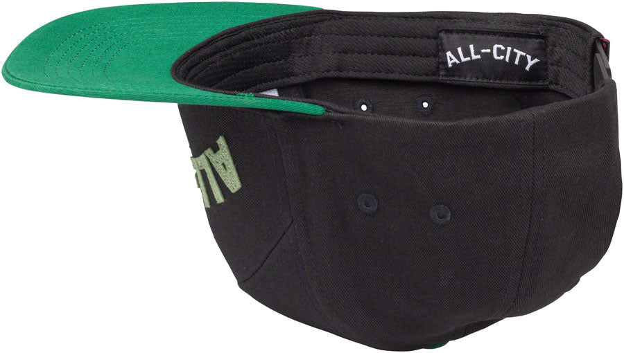 NEW All-City Logowear Hat - Black Mint Blue Spruce Adjustable - Around the Cycle