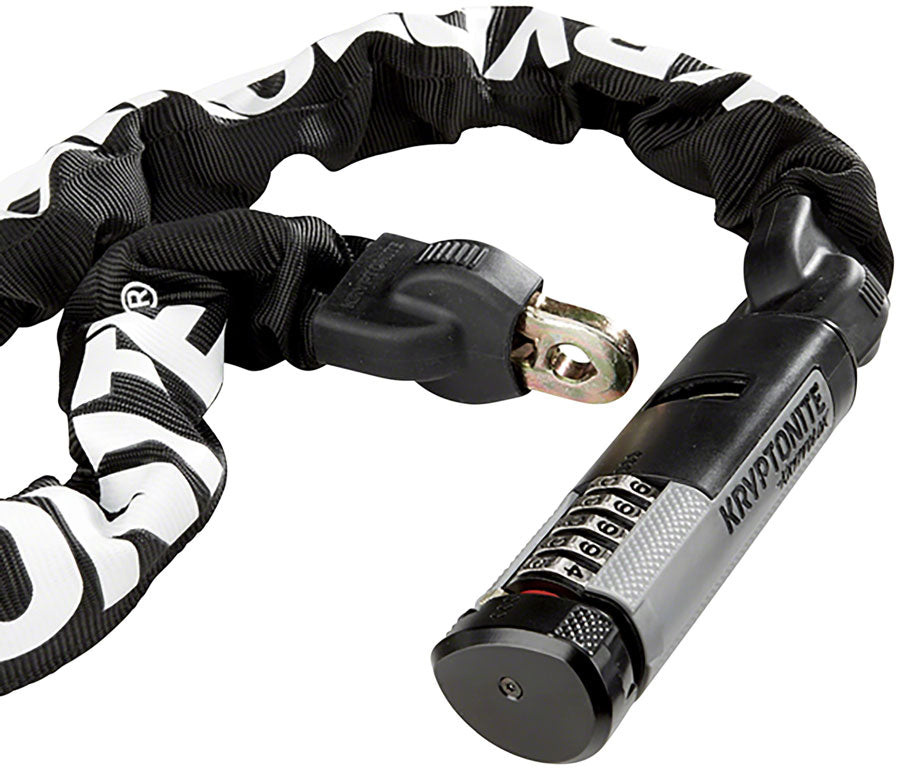 NEW Kryptonite KryptoLok 912 Chain Lock with Combination: 3.93' (120cm)