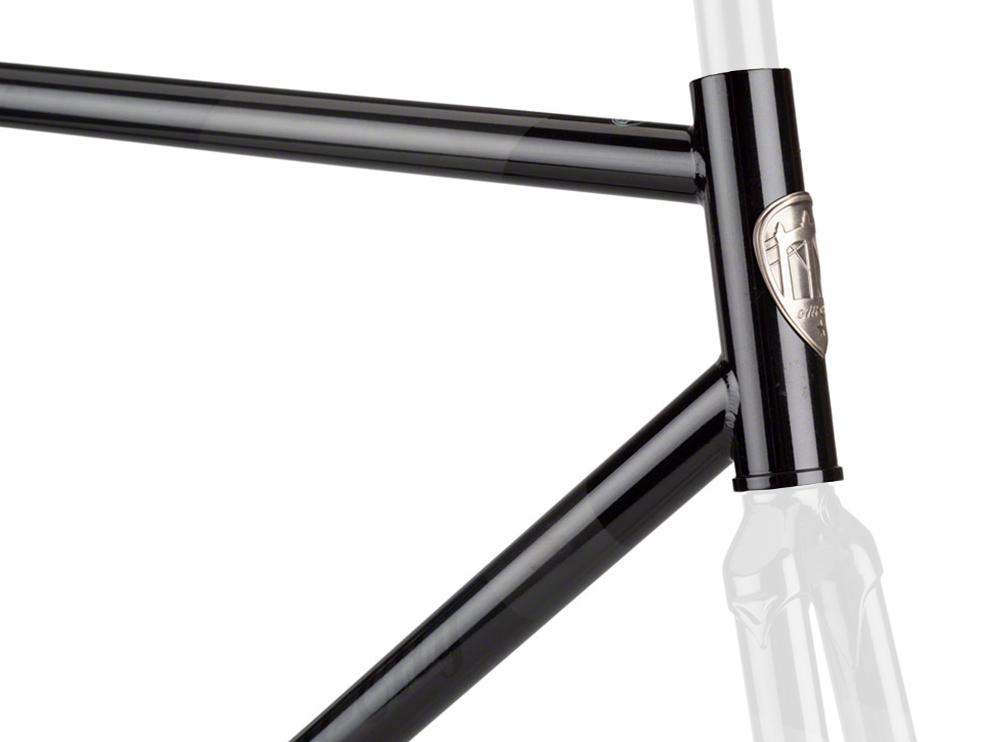 NEW* All-City Big Block Frame (no Fork) - 700c, Steel, Night Sky / Smoke, 52cm