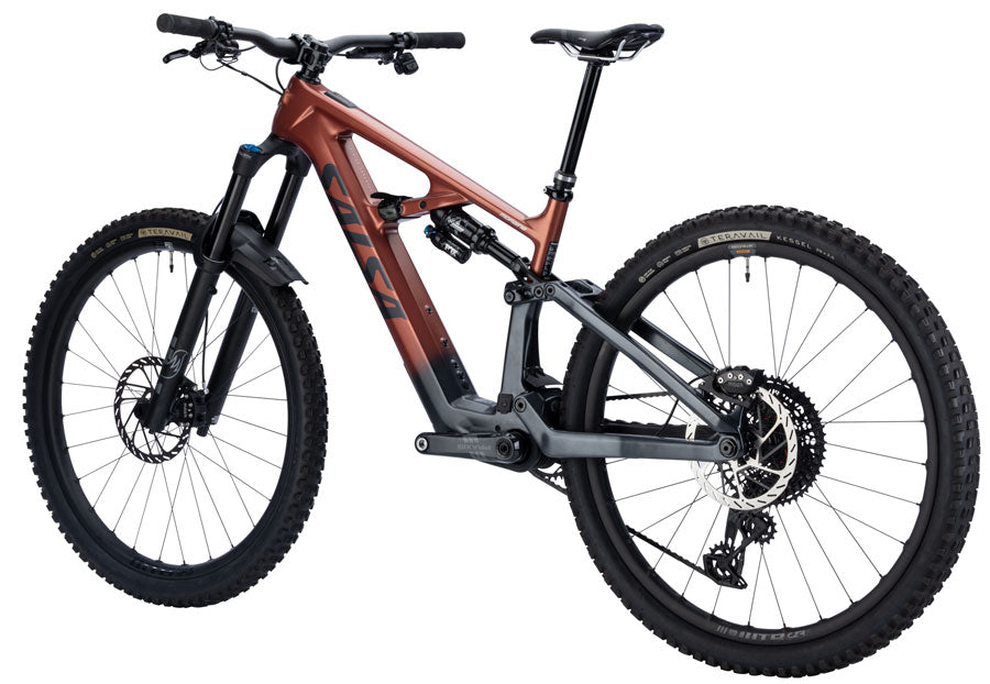 NEW Salsa Moraine C X0 AXS Transmission Mountain Ebike - 29", Carbon, Charcoal / Red Cedar