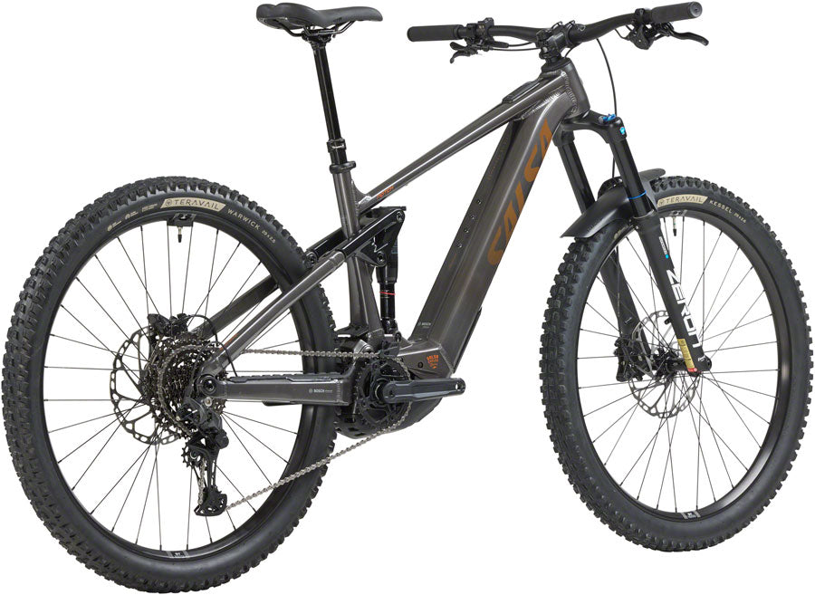 NEW Salsa Notch Cues 10 Mountain Ebike - 29", Aluminum, Charcoal Black