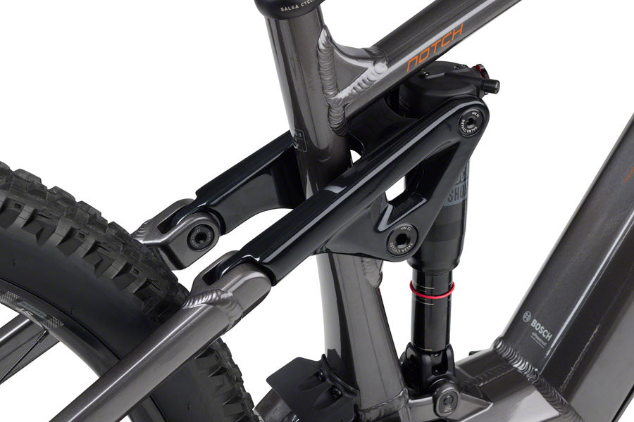 NEW Salsa Notch Cues 10 Mountain Ebike - 29", Aluminum, Charcoal Black