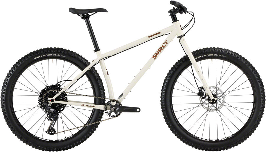 DEMO Surly Karate Monkey Bike - 27.5", Steel, Snow Mold White, Medium, GRADE TEST
