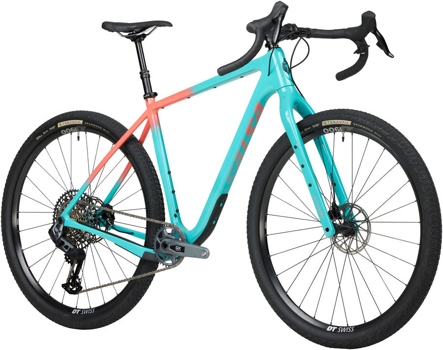 NEW Salsa Cutthroat C Rival GX AXS Transmission Bike - 29", Carbon, Teal Fade