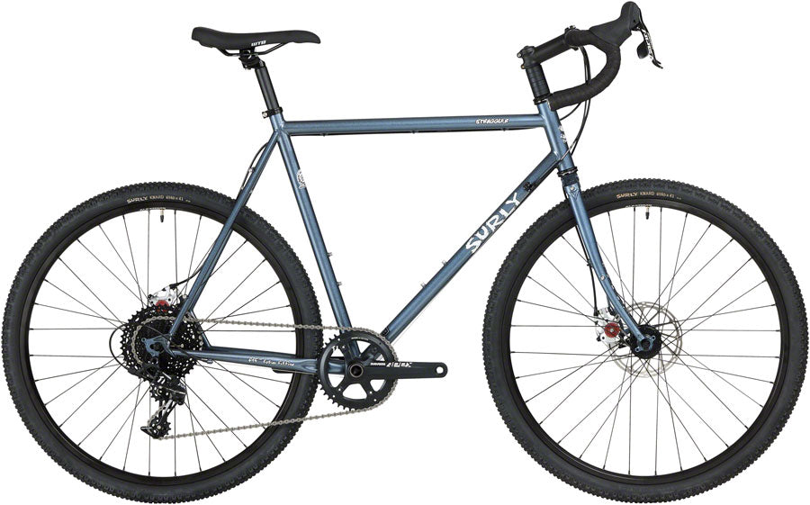 DEMO Surly Straggler Bike - 700c, Steel, Cold Steel Blue, 54cm, GRADE TEST