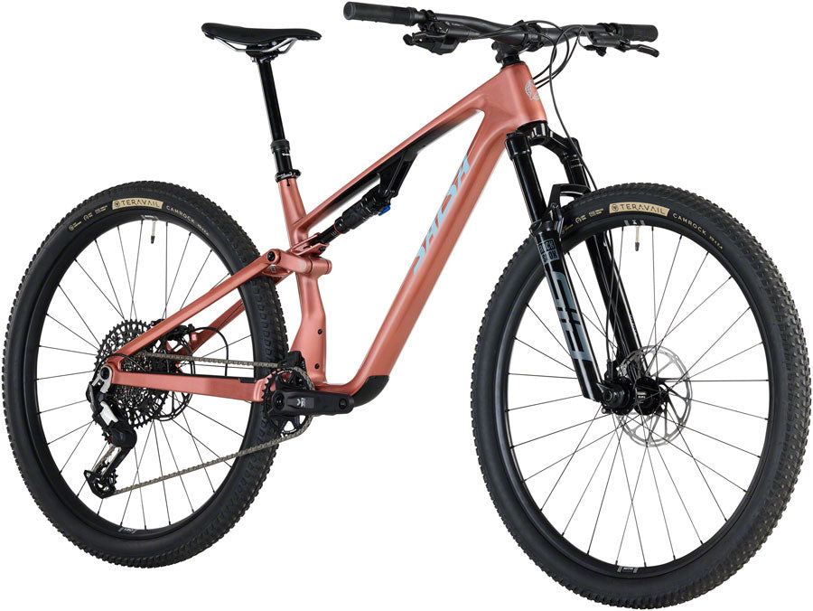 NEW Salsa Spearfish C Eagle 90 Transmission Full Suspension XC Mountain Bike - 29", Carbon, Dusty Rose