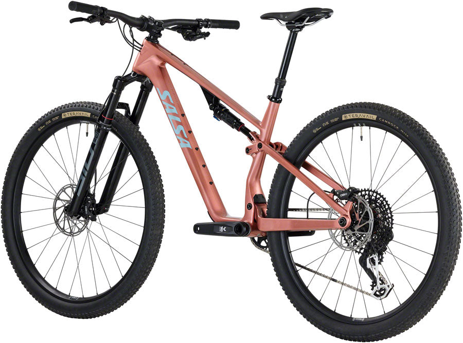 NEW Salsa Spearfish C Eagle 90 Transmission Full Suspension XC Mountain Bike - 29", Carbon, Dusty Rose