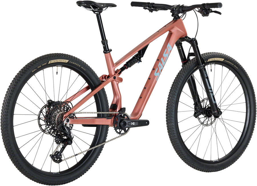 NEW Salsa Spearfish C Eagle 90 Transmission Full Suspension XC Mountain Bike - 29", Carbon, Dusty Rose