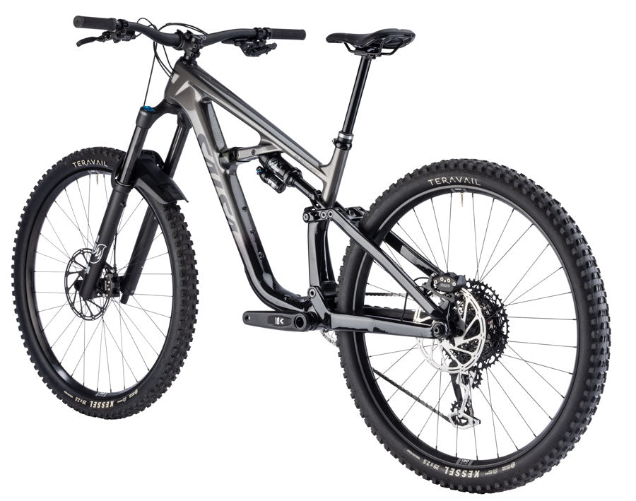 NEW Salsa Blackthorn 145 C Eagle 90 Transmission All-Mountain Bike - 29", Carbon, Black/Graphite Gray