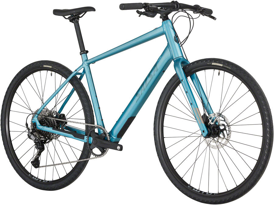 NEW Salsa Confluence Flat Bar Cues 11 Ebike - 700c, Aluminum, Dark Cyan