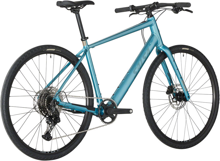 NEW Salsa Confluence Flat Bar Cues 11 Ebike - 700c, Aluminum, Dark Cyan
