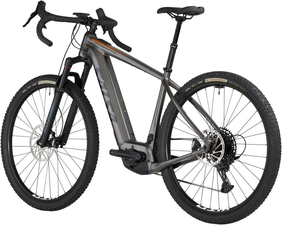 NEW Salsa Tributary Apex Eagle SUS Gravel Ebike - 29", Aluminum, Charcoal, Class 3 - 28mph