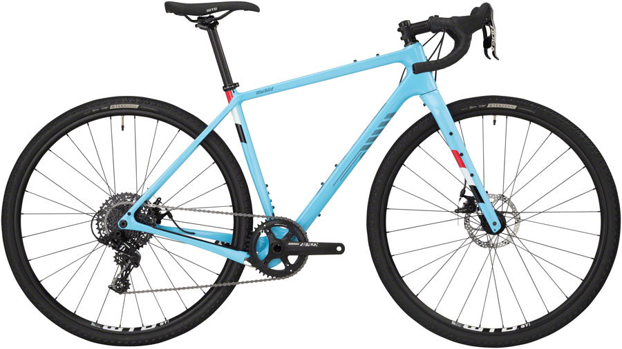DEMO Salsa Warbird Carbon Apex 1 Bike - 700c, Carbon, Light Blue, 54.5cm