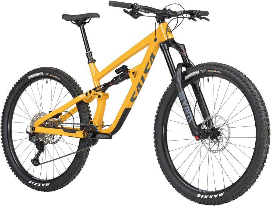 DEMO Salsa Blackthorn SLX Bike - 29", Aluminum, Mustard, Medium, GRADE TEST