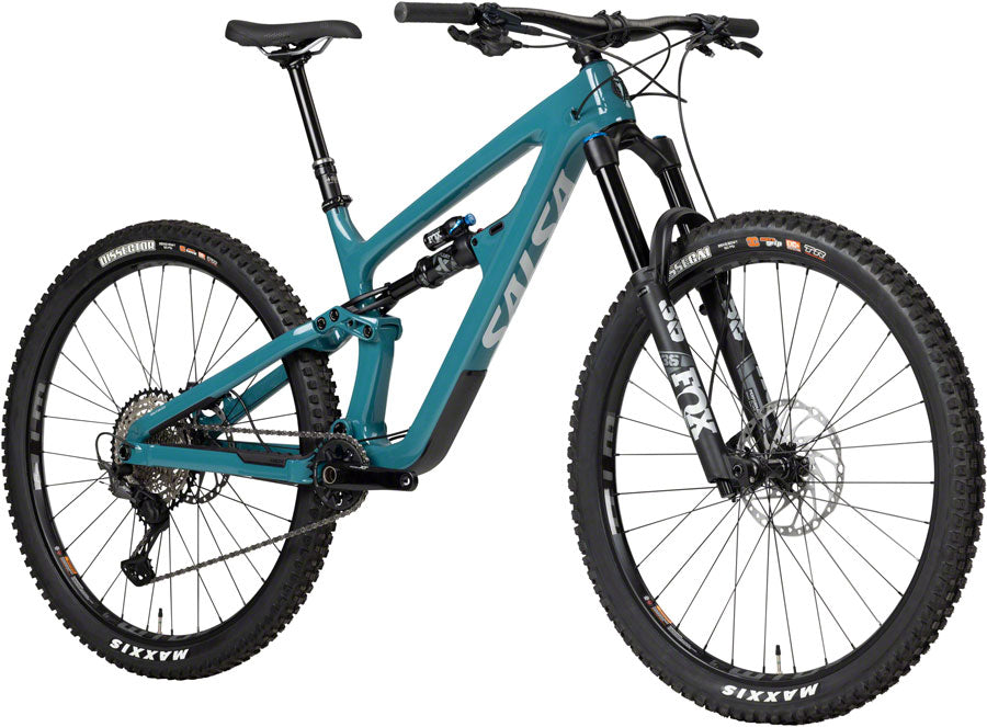 NEW 2023 Salsa Blackthorn C XT - Carbon All-Mountain Bike, 29", Blue