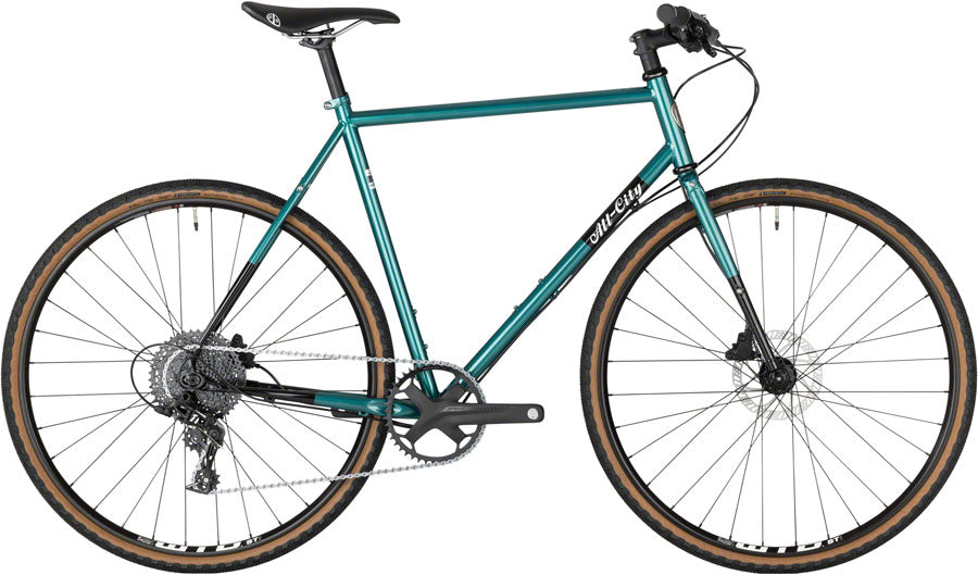 DEMO All-City Super Professional Apex Bike - 700c, Steel, Apex, Night Jade, 55cm