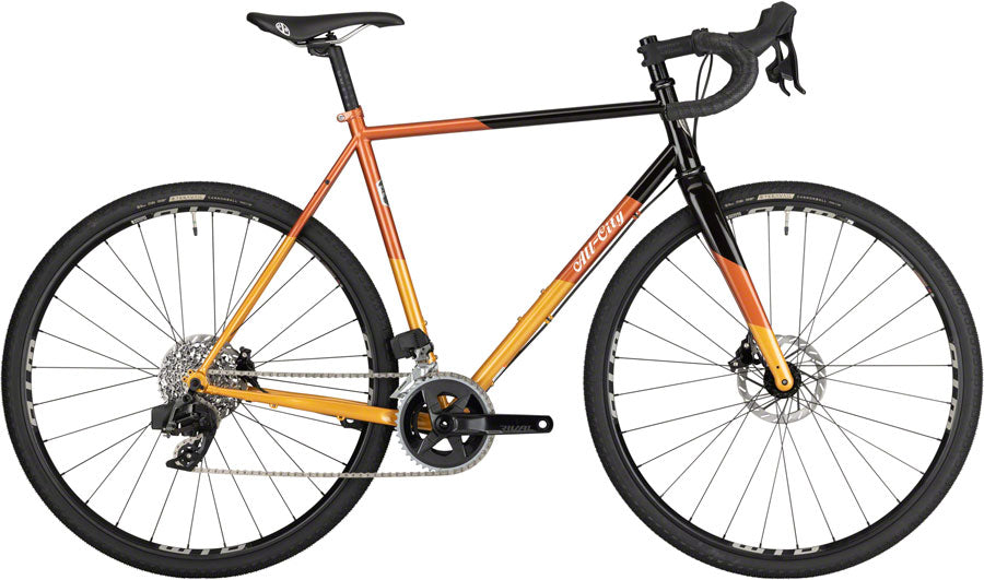 DEMO All-City Cosmic Stallion Bike - 700c, Steel, Rival AXS Wide, Black/Brick/Bronze, 49cm, GRADE A