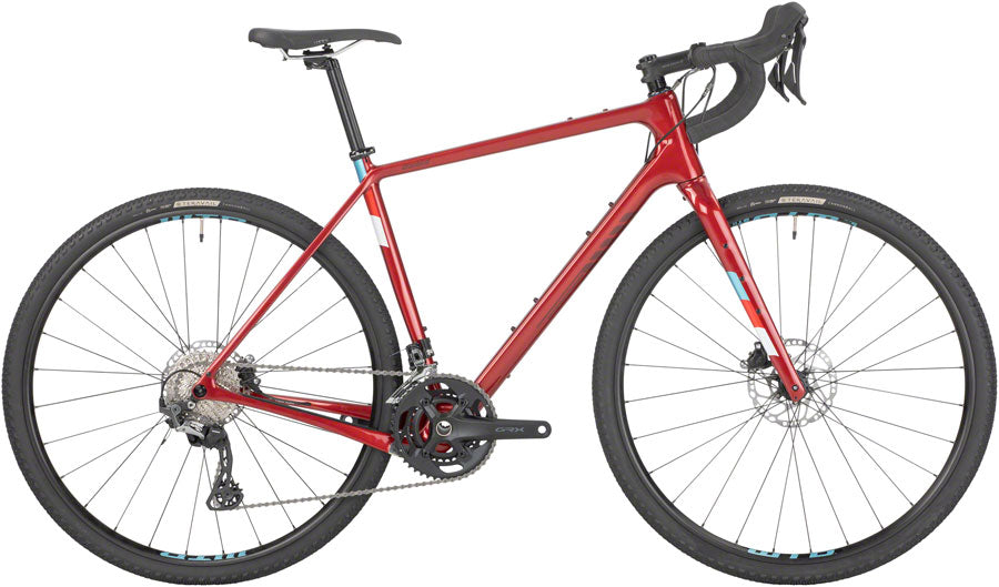 DEMO Salsa Warbird Carbon GRX 600 Gravel All-Road Bike - 700c, Carbon, Red, 54.5cm